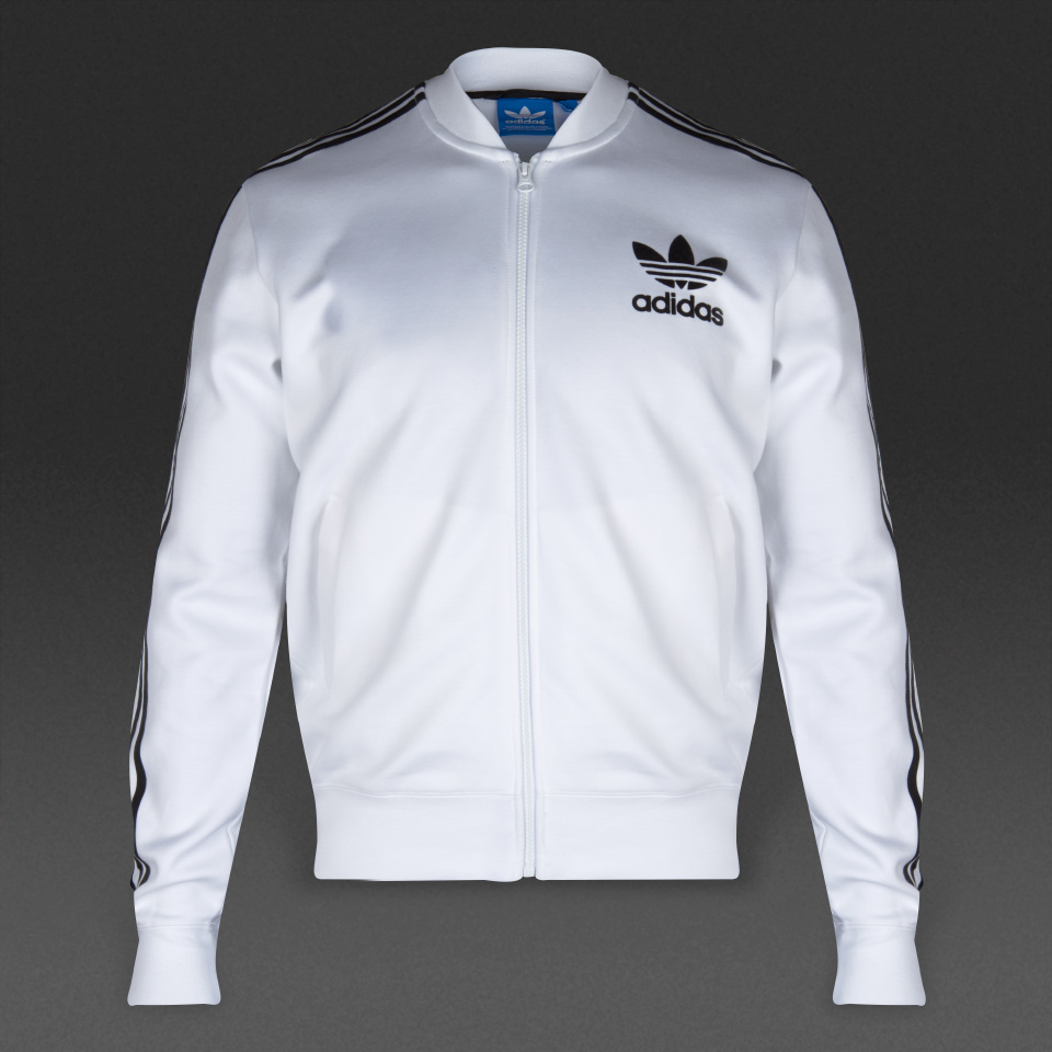 Adidas Originals Fashion Track Top Adicolor White / Black for Men